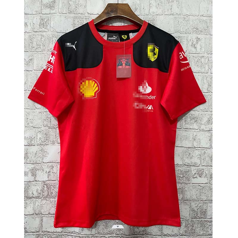 Camiseta Scuderia Ferrari F1 Racing Team Rojo 2023